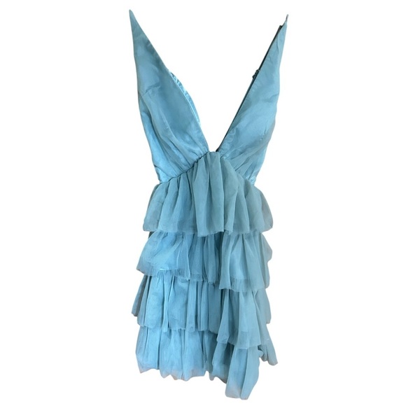 Great condition Selfie Leslie Auguste Tiered Mini Dress - Picture 2 of 4